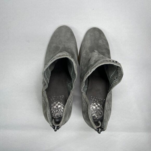 Vince Camuto Fileana Booties Women's Size 9.5 Split Shaft Suede Ankle Boots - Picture 10 of 15